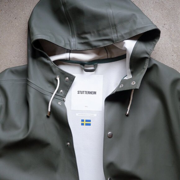 STUTTERHEIM "Stockholm Matte" Men's raincoat - Picture 2 of 4